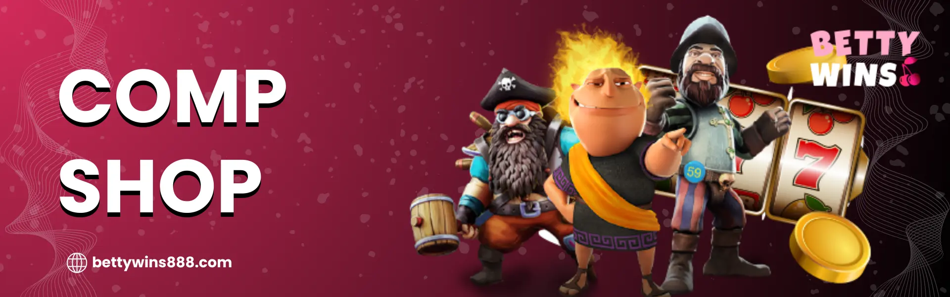 Comp Shop at Betty Wins Casino - Redeem Points Today NZ