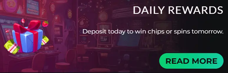 BETTY WINS CASINO REWARDS - DAILY REWARDS