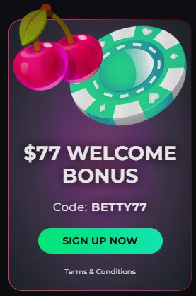 Betty Wins Casino Promotions - Welcome Bonus